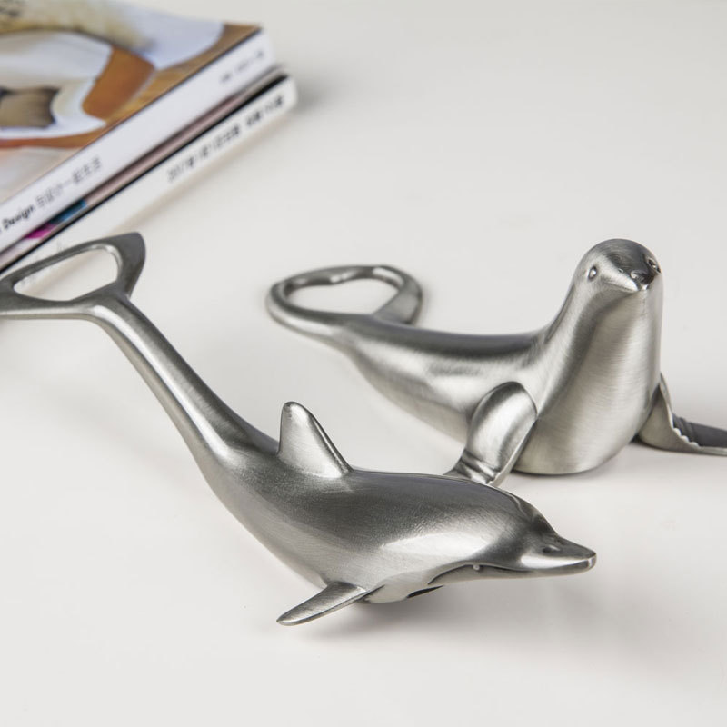 Wine Beer Bottle - European-Style Creative Multi-Functional Dolphin Bottle Opener