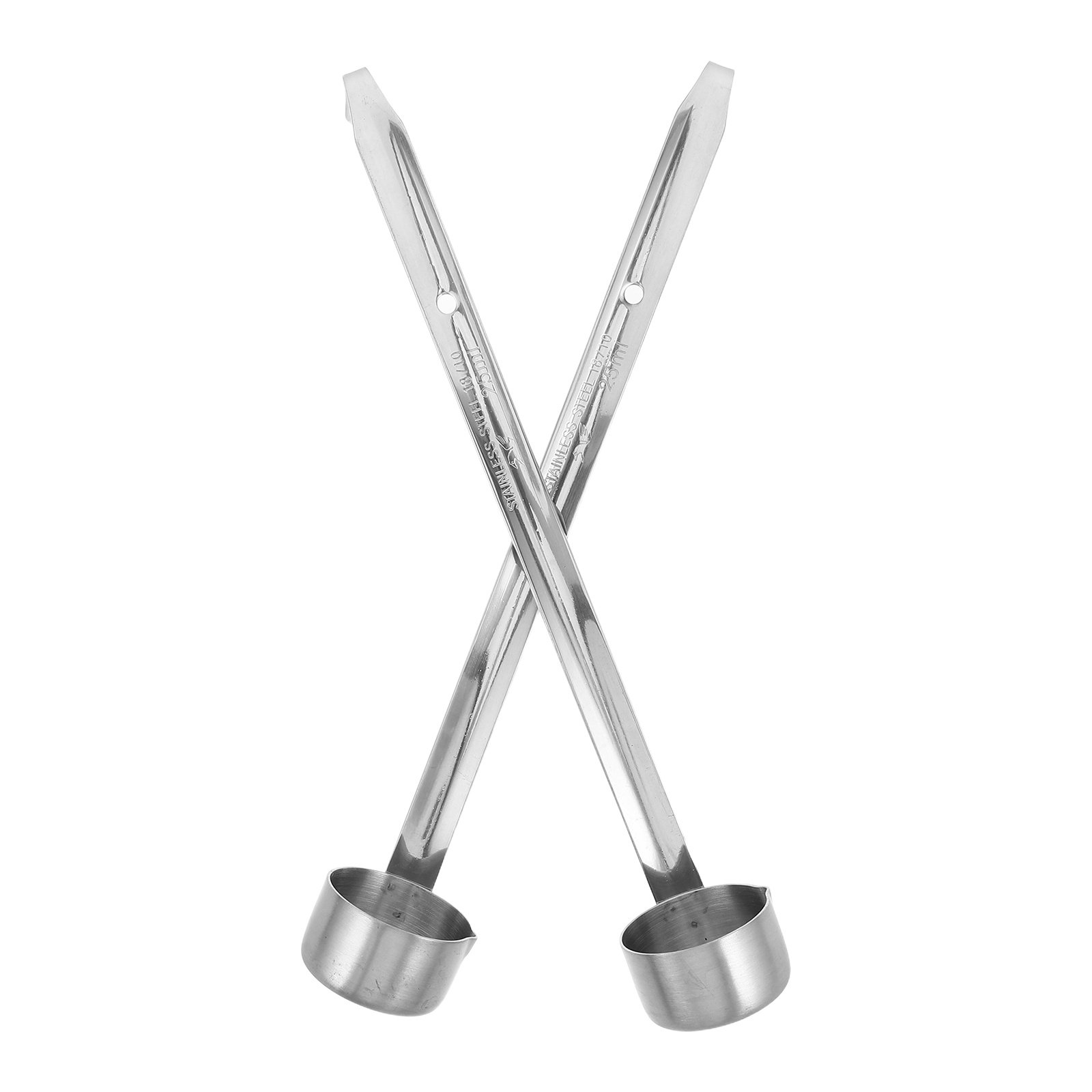 Wine Beer Mix - 2Pcs Stainless Steel Wine Spoon Long