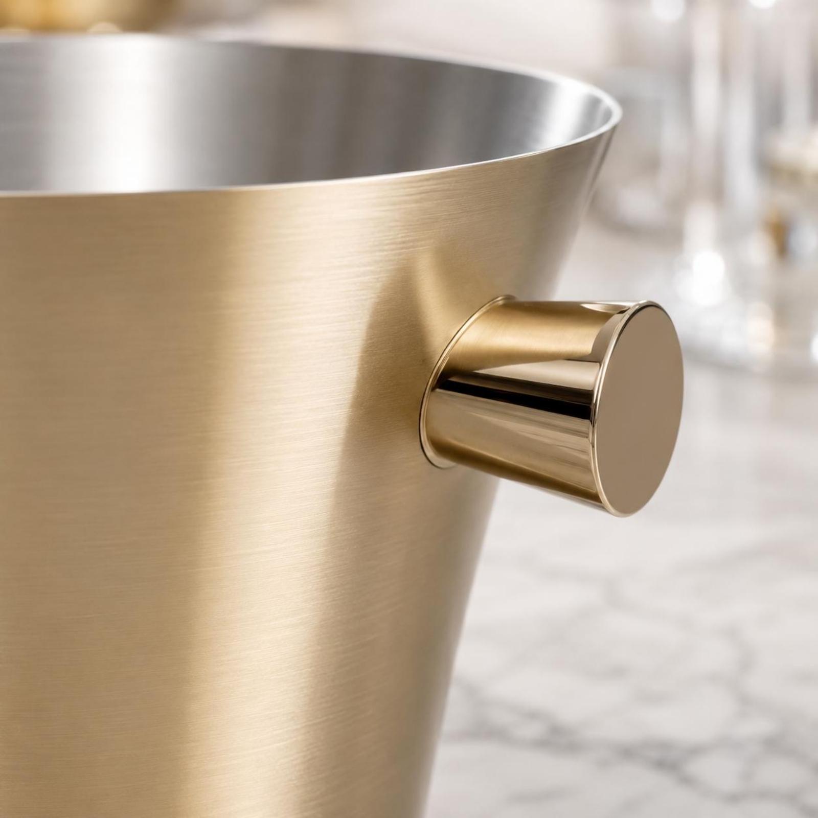 Stainless Steel Ice Container  - Ice Bucket Silver review and price