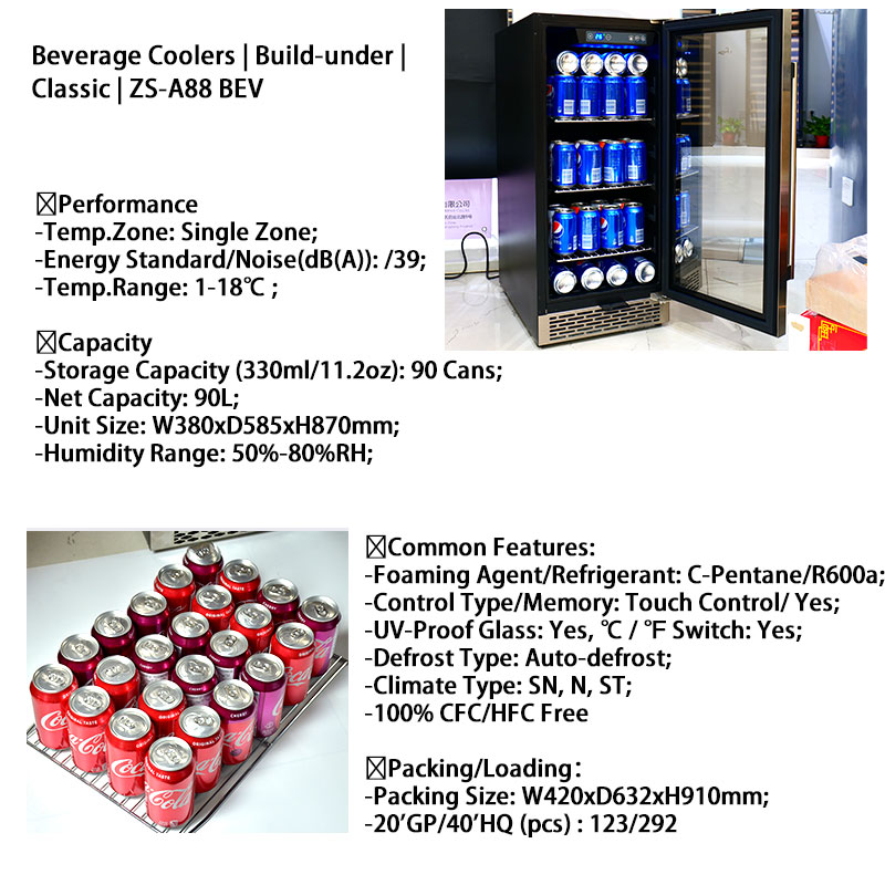 Oem Small Drink Bar Fridge Cus - Beer Wine Zone review and price