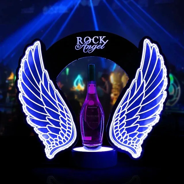 Rechargeable LED Flashing Ange - Wine Beer Bottle review and price