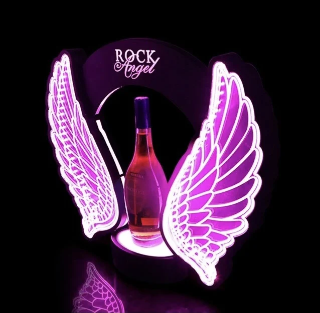 Rechargeable LED Flashing Ange - Wine Beer Bottle review and price