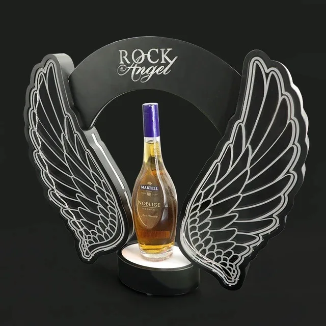 Rechargeable LED Flashing Ange - Wine Beer Bottle review and price