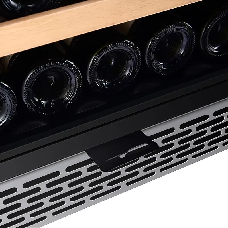 48 Bottle Wine Fridge Dual Gla - Beer Wine Zone review and price