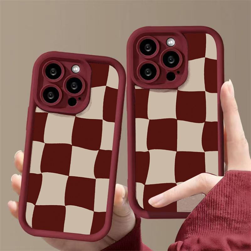 Wine Red Deform Grid Pattern P - Wine & Beer Unlimited Spirits review and price