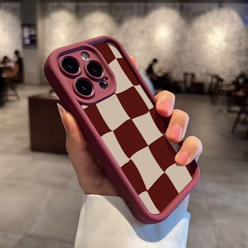 Wine Red Deform Grid Pattern P - Wine & Beer Unlimited Spirits review and price