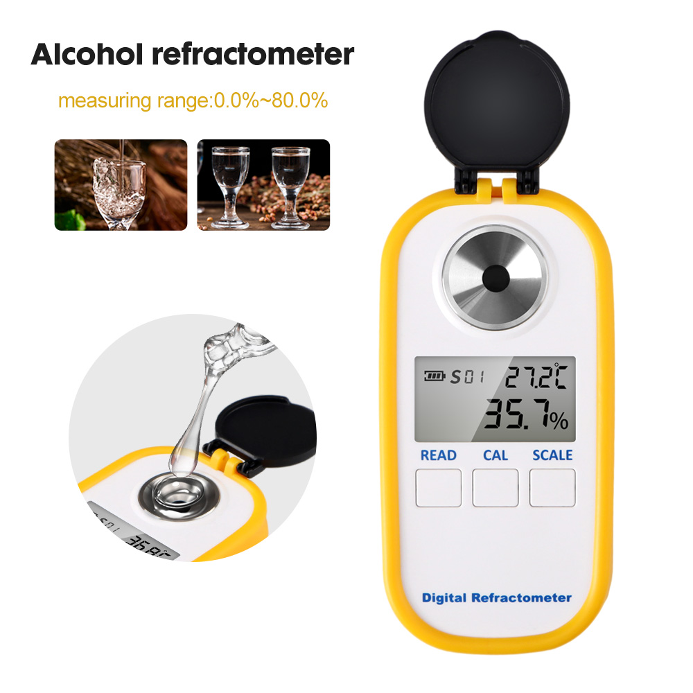 Digital Alcohol Refractometer  - Wine To Beer To Liquor review and price