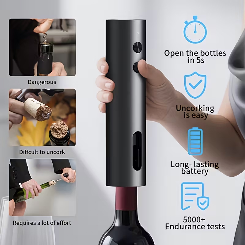 Electric Wine Bottle Opener Se - Wine Beer Bottle review and price