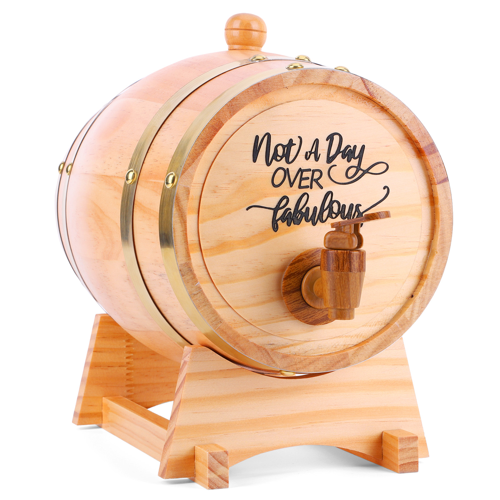 3L Engraved Barrel with Stand  - Wine Beer Tequila review and price