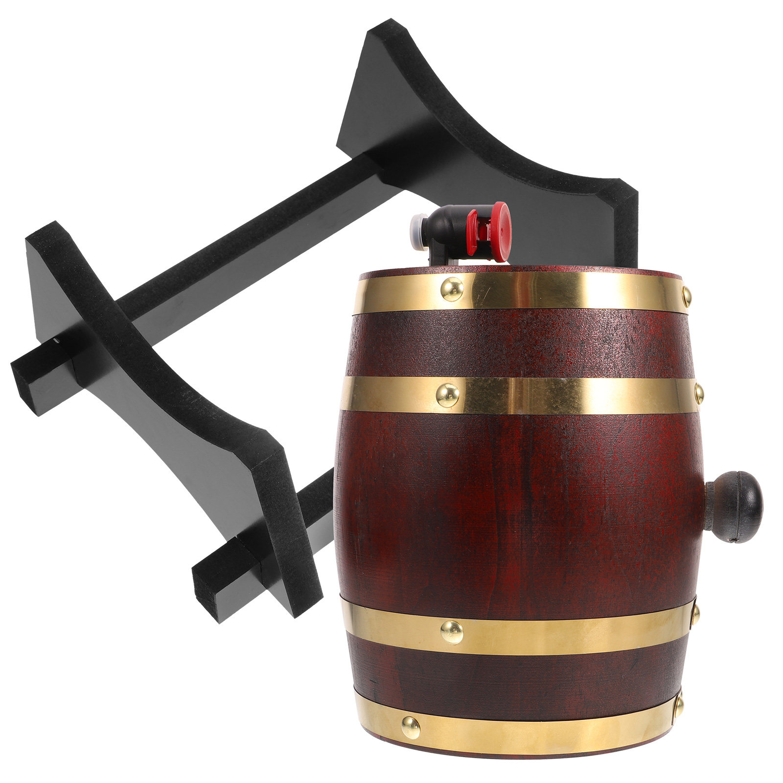 1Set Wood Wine Barrel 1L Red W - Wine To Beer To Liquor review and price