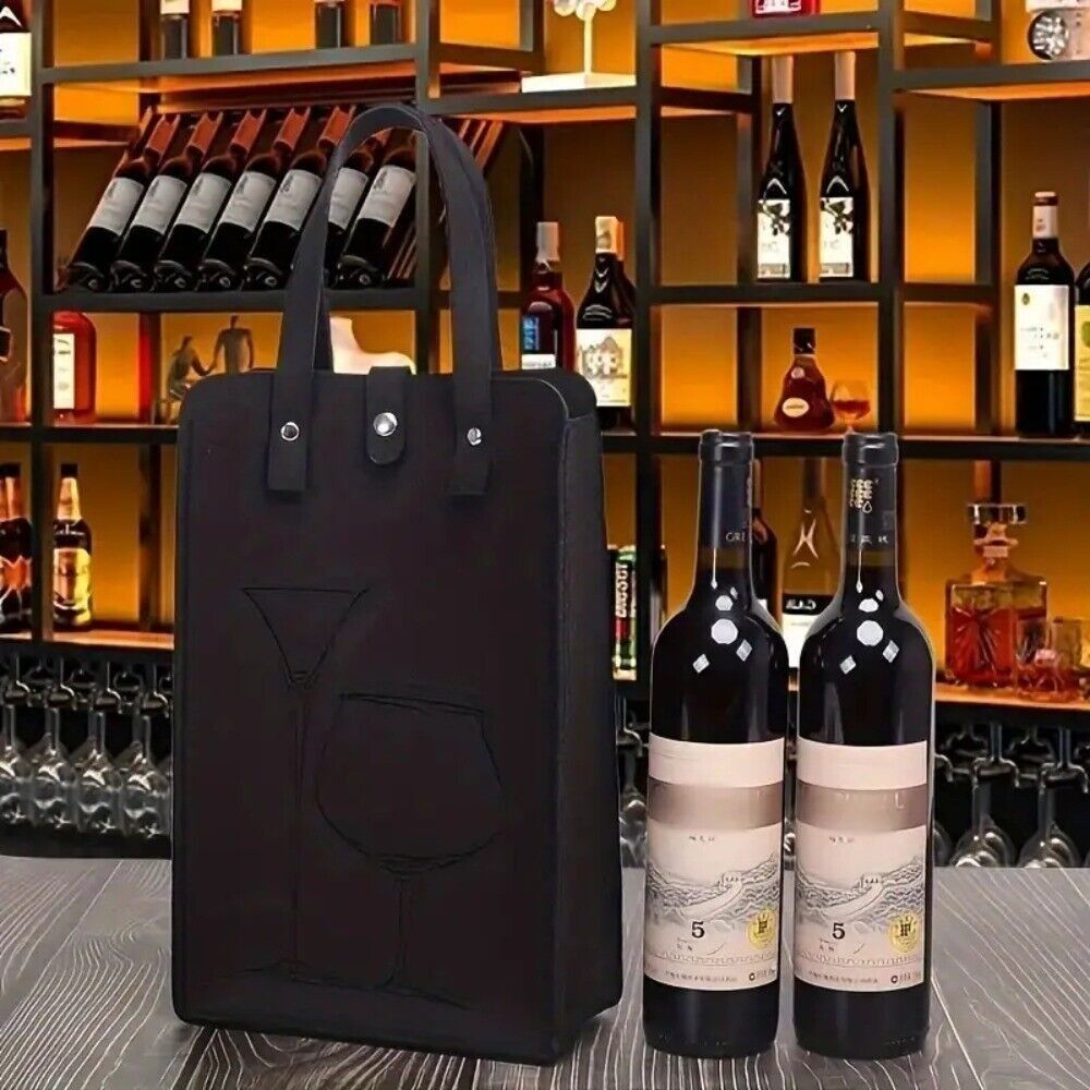 High Quality Felt Red Wine Bag - Wine & Beer Unlimited Spirits review and price