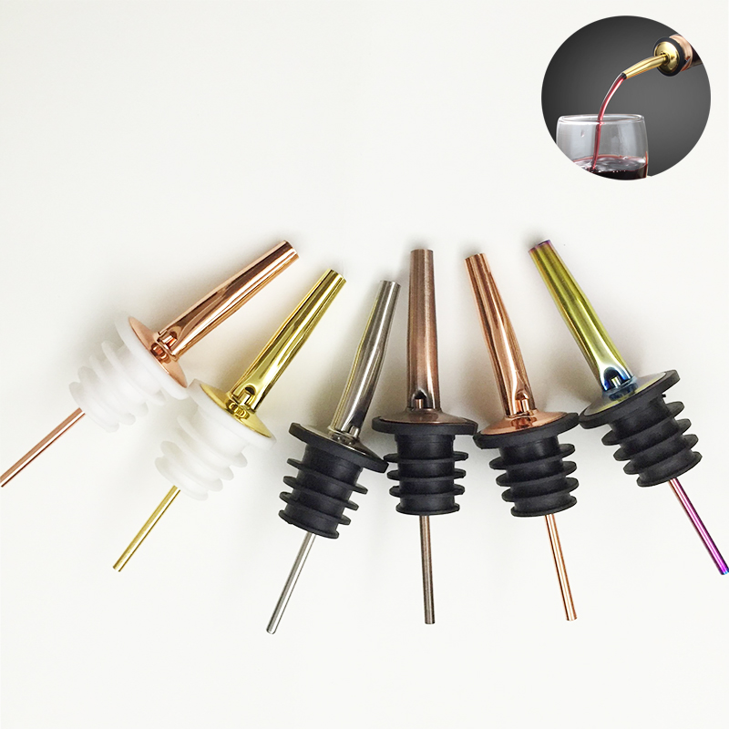 4Pcs Black/Rose Gold/Silver Li - Wine Aerator Pour review and price