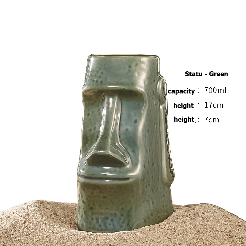 Vintage skull like ceramic win - Wine Like Beer review and price
