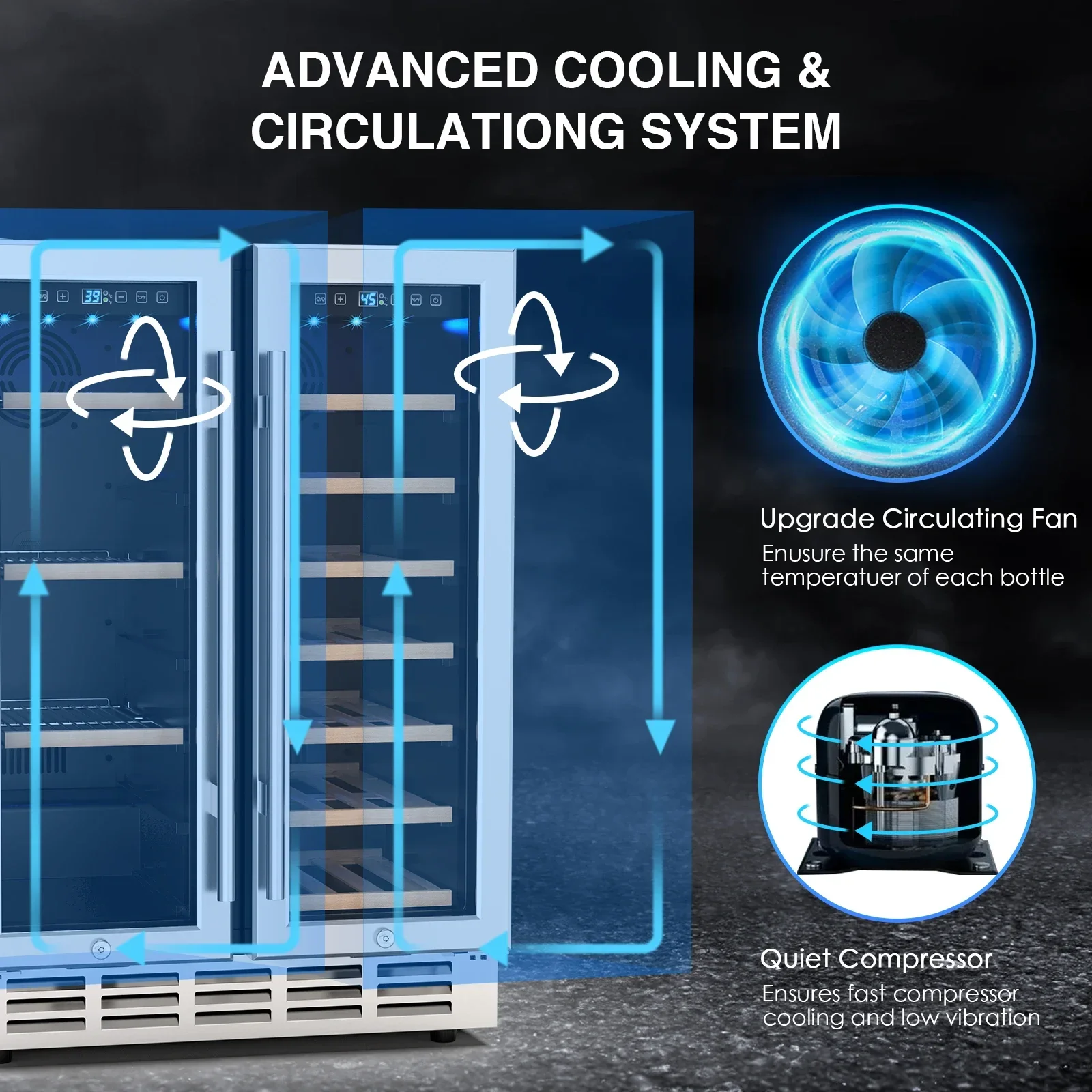 Wine and Beverage Refrigerator - Beer Wine Zone review and price
