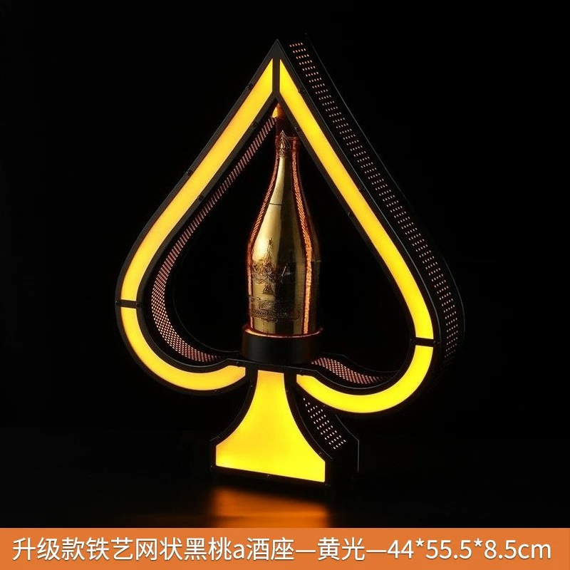 Iron Art LED Light Up Wine Bot - Wine Beer Bottle review and price
