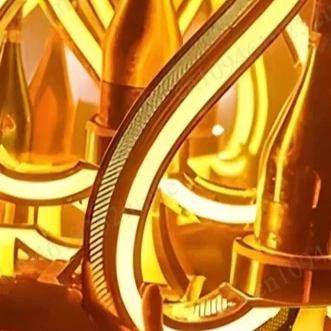Iron Art LED Light Up Wine Bot - Wine Beer Bottle review and price