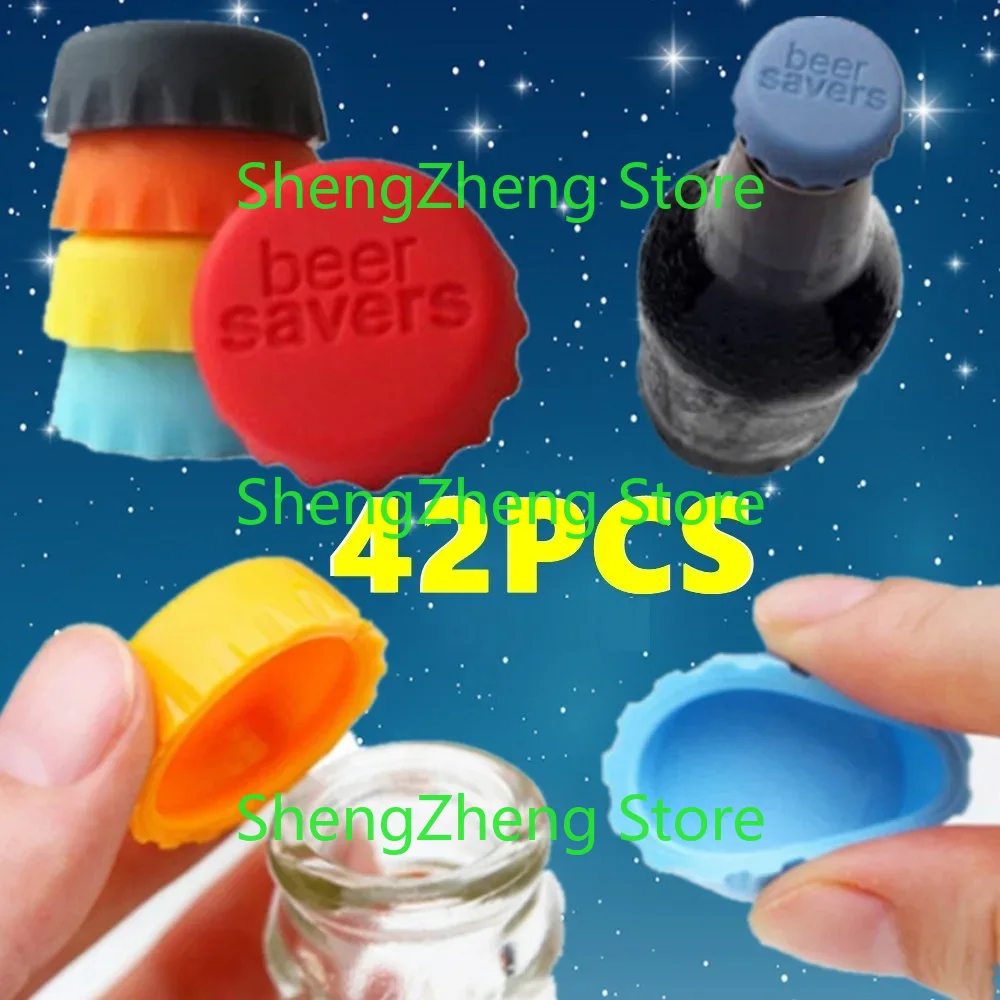 42Pcs Reusable Mix-colored Sil - Wine Beer Mix review and price