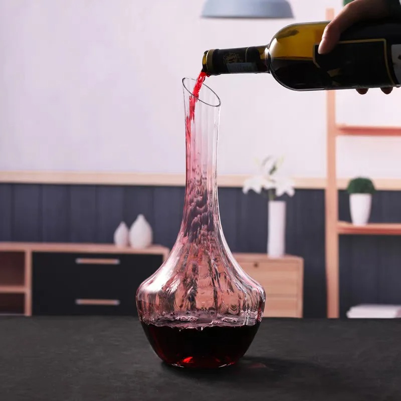 Elegant European Fluted Crysta - Wine Aerator Pour review and price